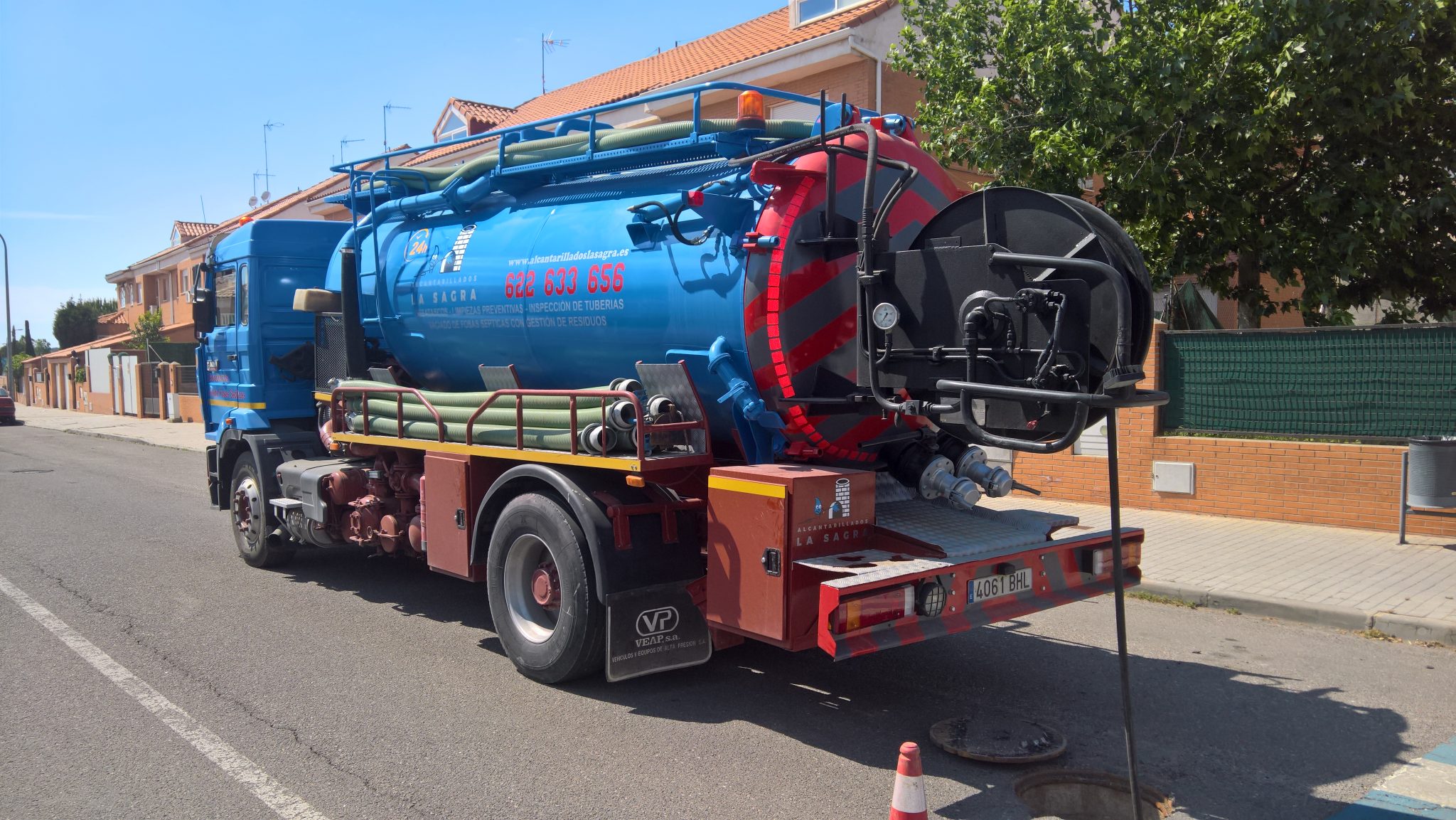 Limpieza alcantarillado público